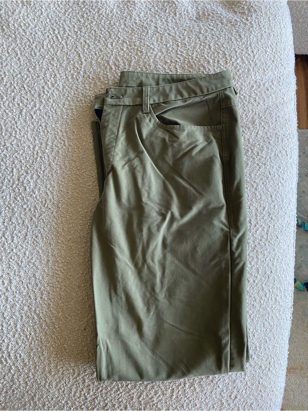 lululemon athletica Olive Green Chino Pants